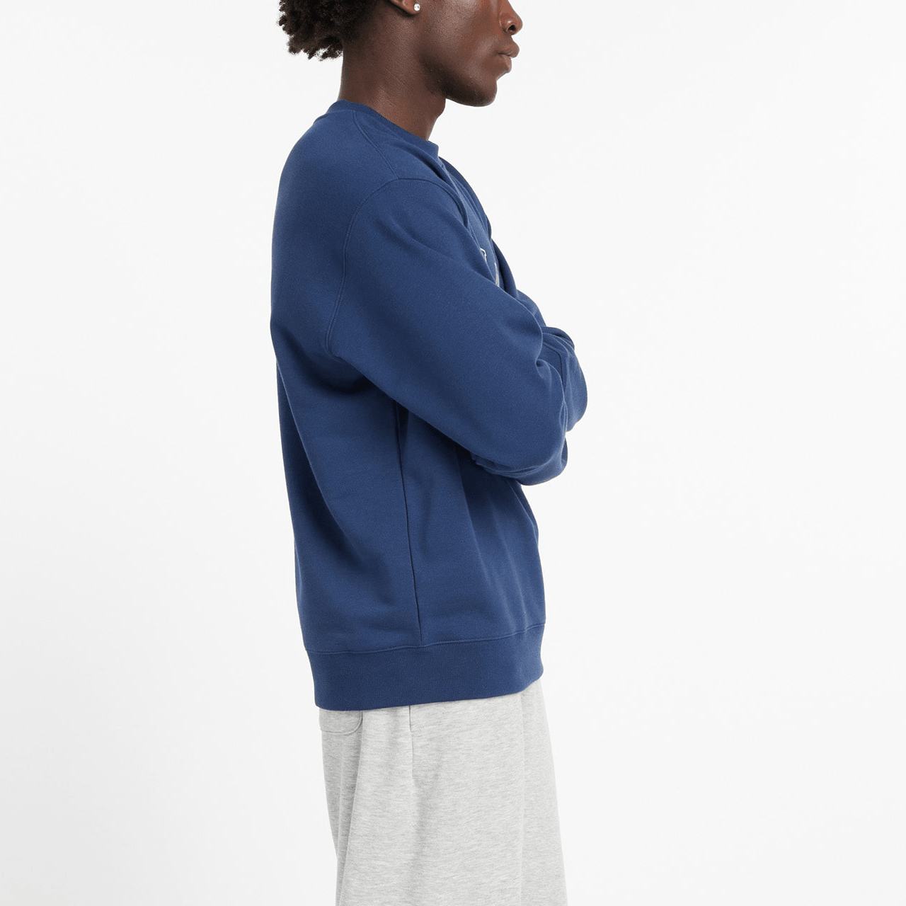 New Balance Graphic French Terry Sweat Crew logo — фото 3