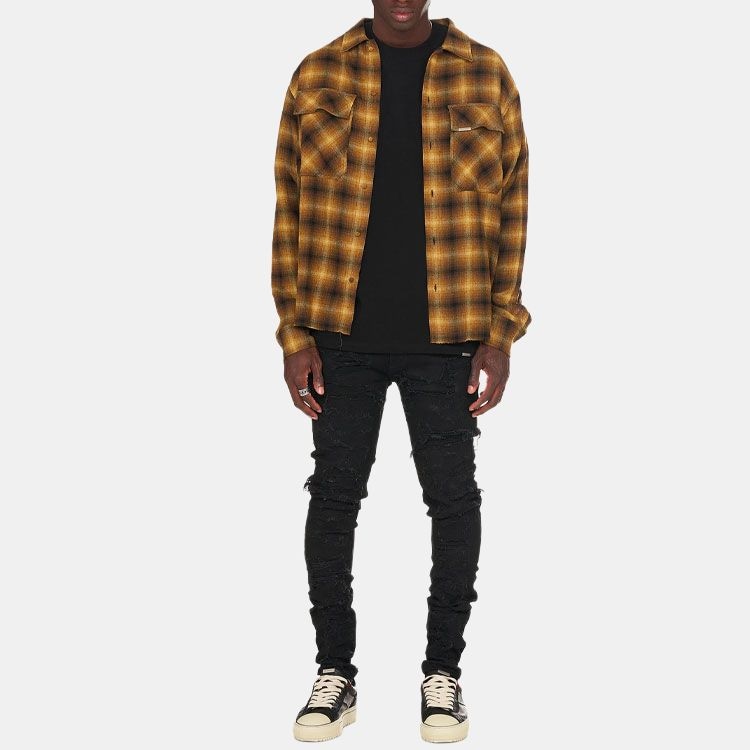 Represent SS21 Vintage Distressed Jeans Black — фото 2