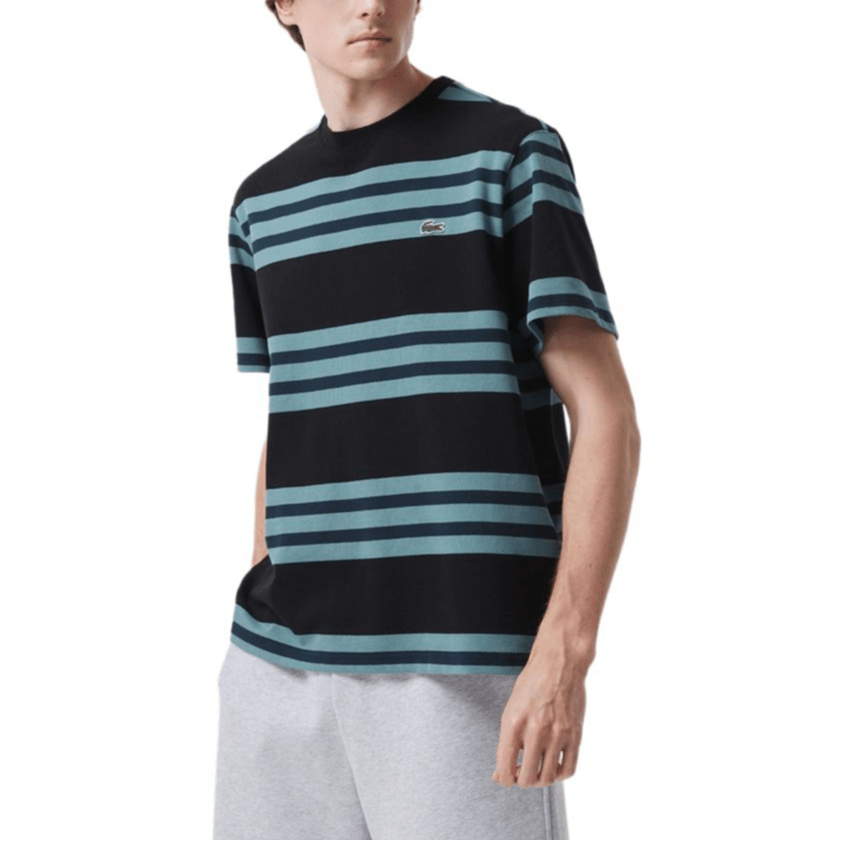 Lacoste Striped Crewneck Tee — фото 5