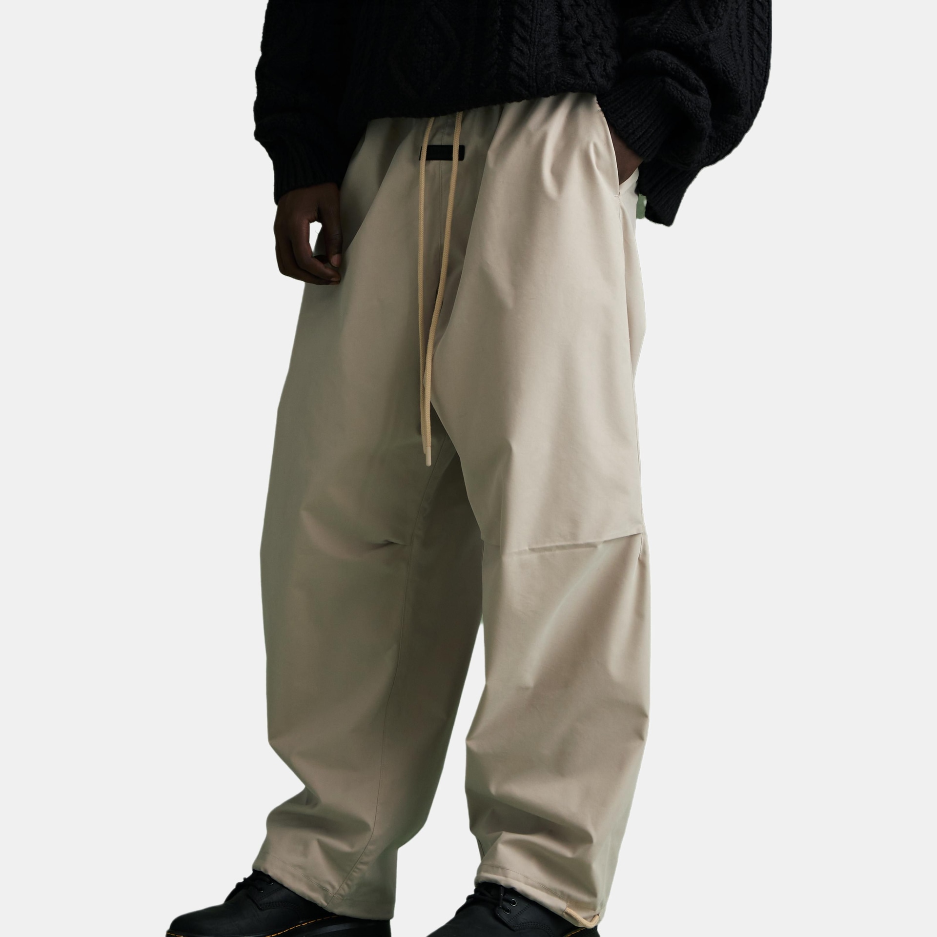Fear Of God Essentials Relaxed Trouser Silver Cloud — фото 4