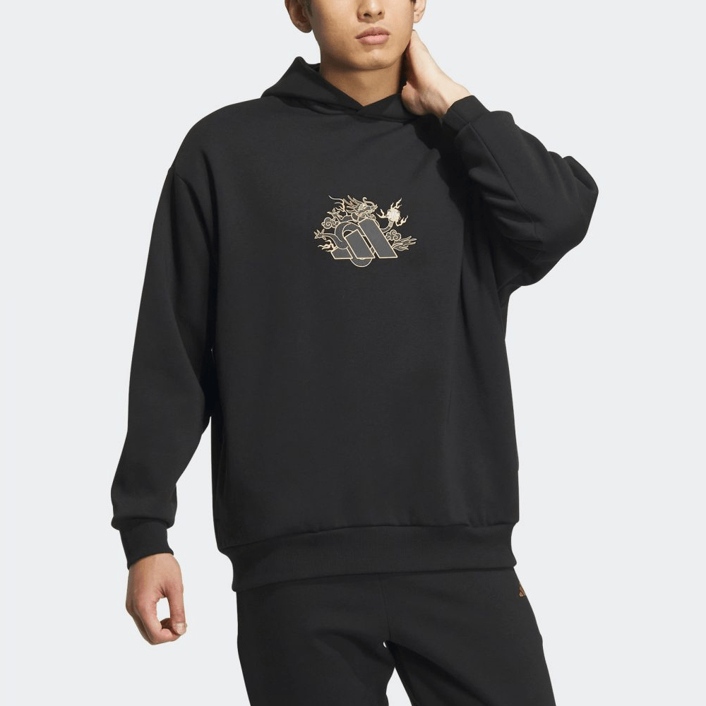 Adidas Originals FW23 Dragon Year CNY Hoodie Black — фото 1