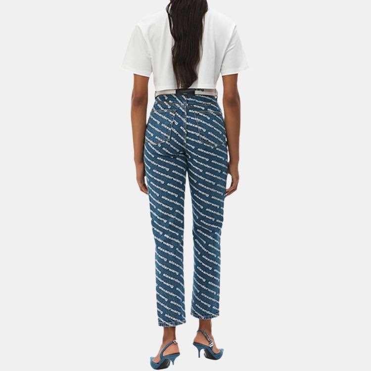 Alexander Wang Cropped T-Shirt White — фото 3