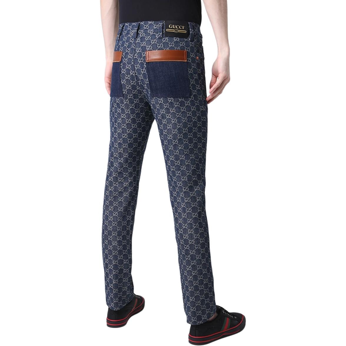 Gucci Logo Print Jeans — фото 4