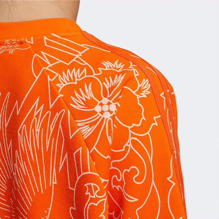 Adidas Aop Sweat Orange — фото 4