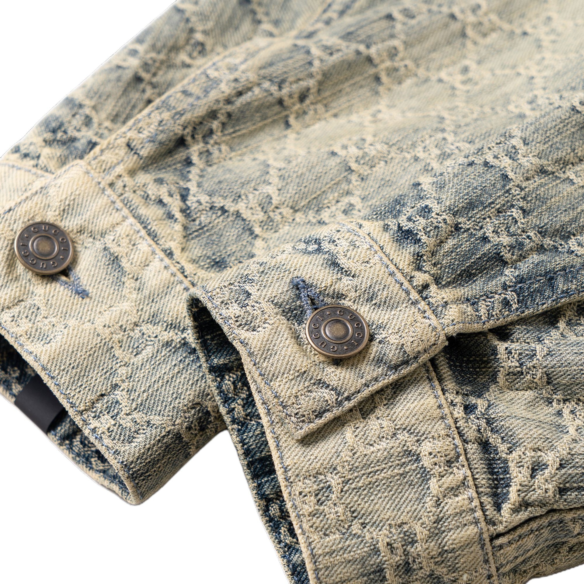 Gucci GG Jacquard Denim Jacket — фото 2