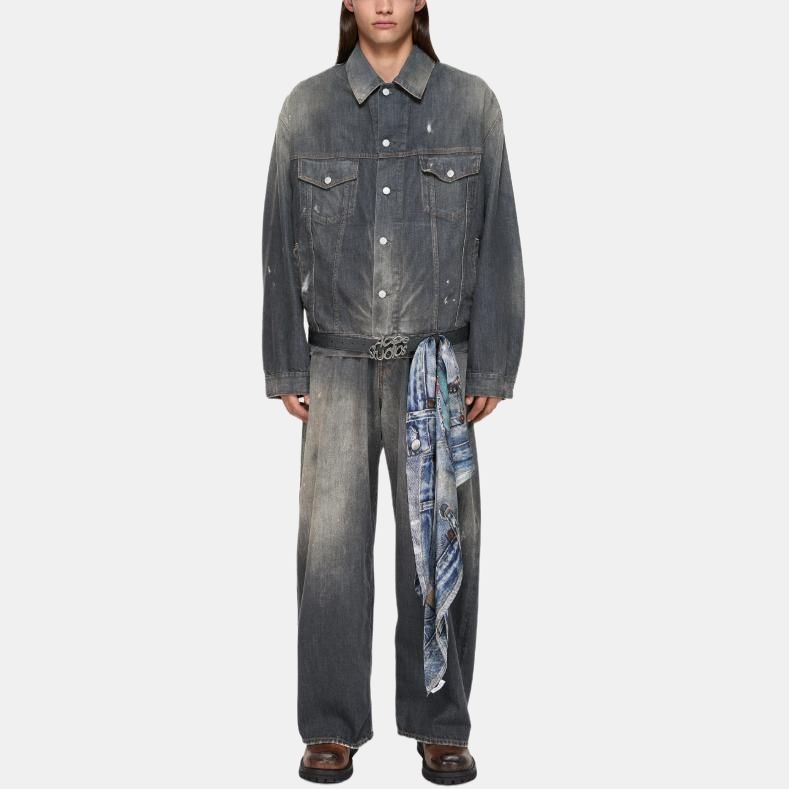 Acne Studios Denim Jacket Grey — фото 3