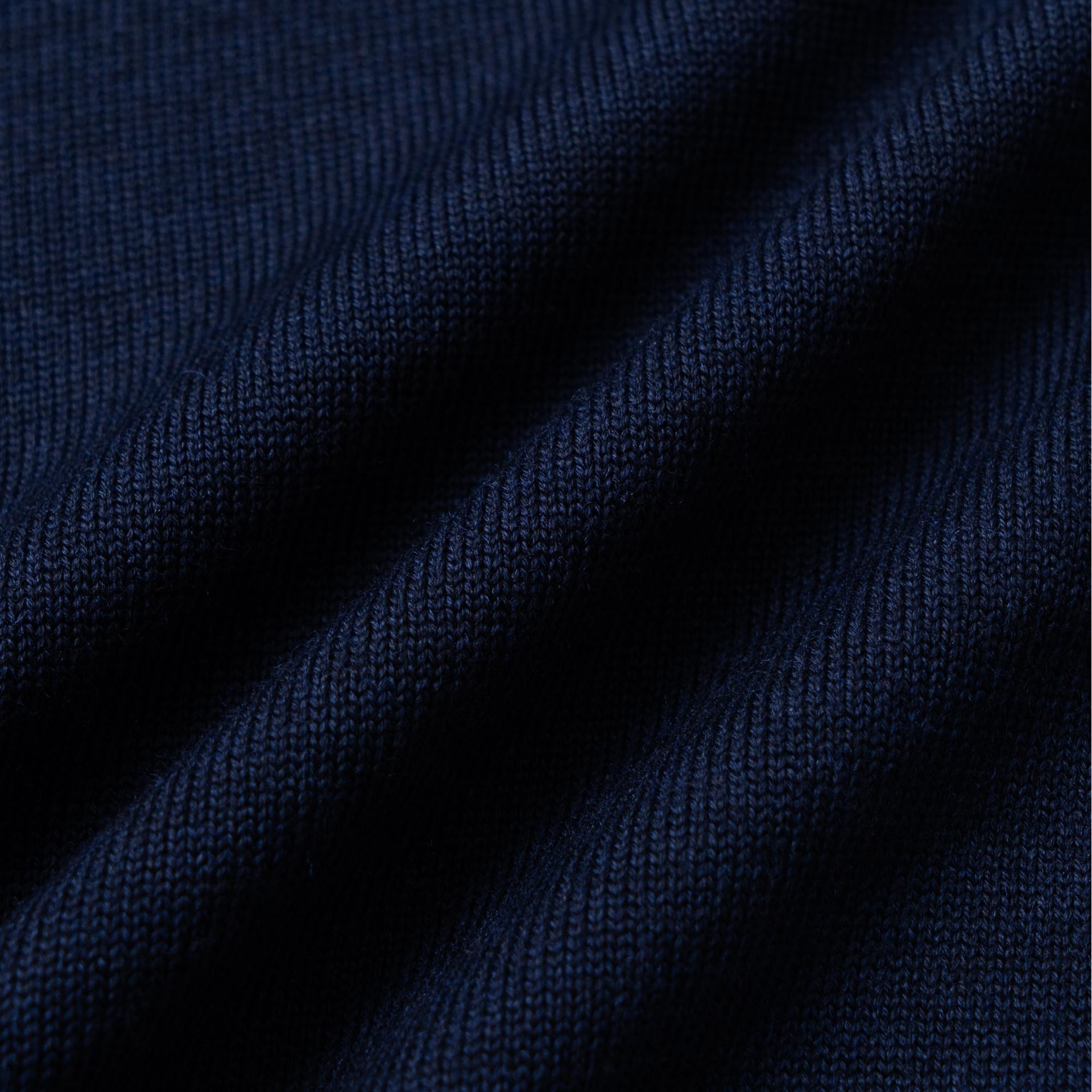 Celine SS25 Embroidered Polo Navy — фото 4