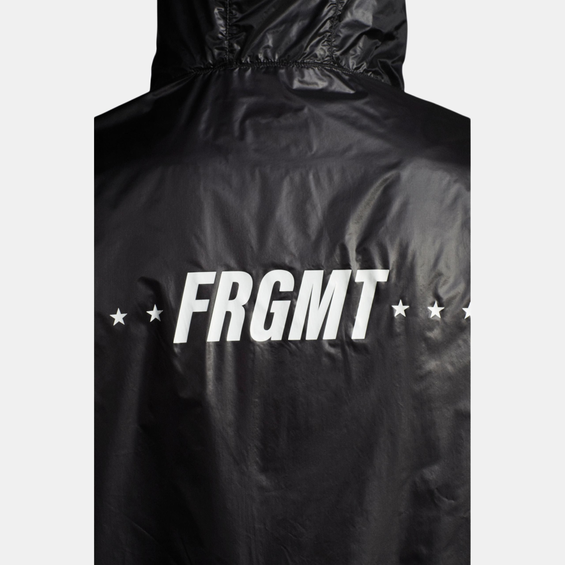 MONCLER GENIUS Moncler x Fragment Black Hooded Jacket — фото 4
