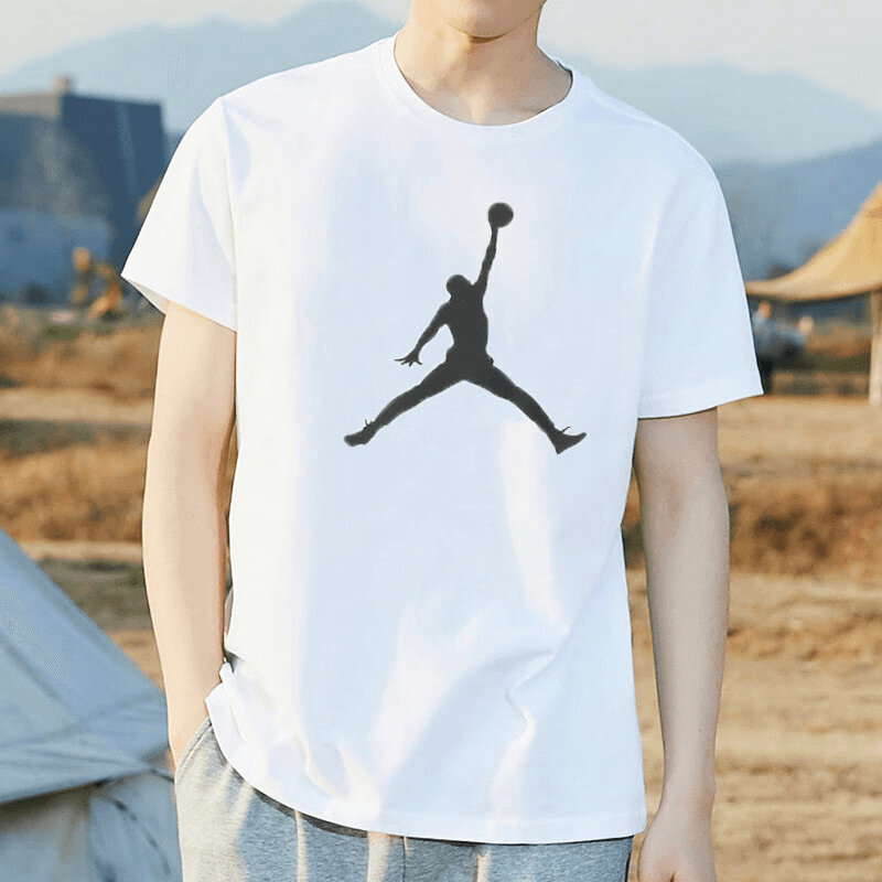 Jordan SS22 Logo Print Crewneck T-Shirt — фото 2