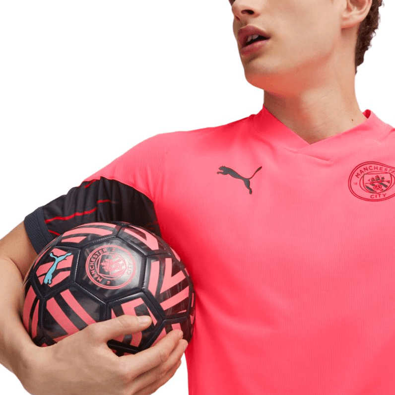 Puma 2023-24 Manchester City Puma Pro Training Shirt logo — фото 4
