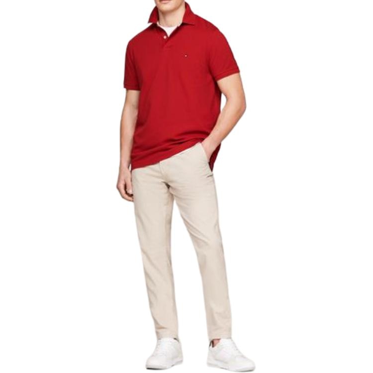 Tommy Hilfiger Polo Shirt Red — фото 2