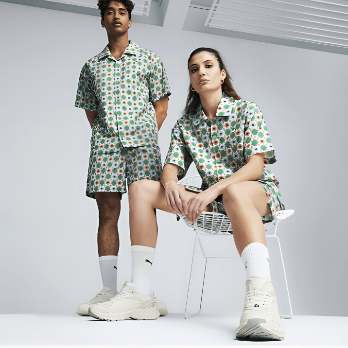 Puma NEW PREP AOP WOVEN SHIRT — фото 3
