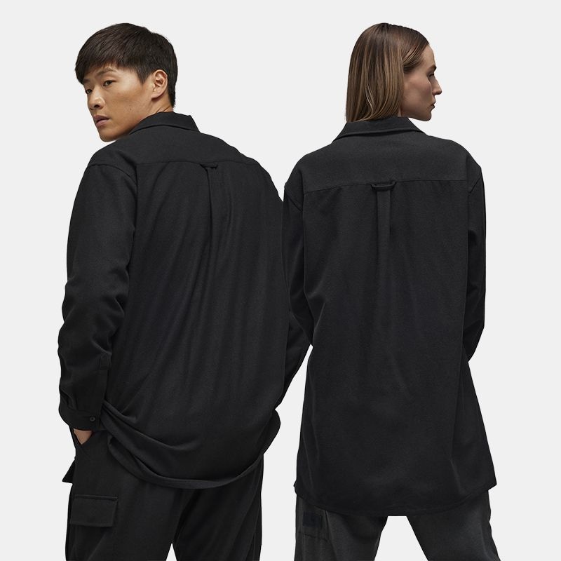 Y-3 Flannel Shirt Black — фото 3