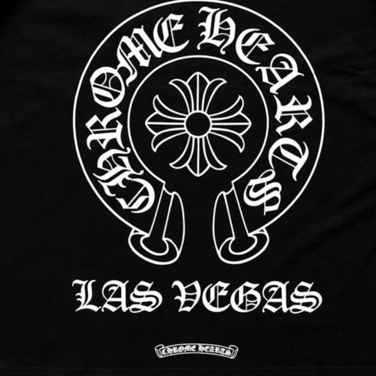 Chrome Hearts Beijing Limited Horseshoe Print T-Shirt Black — фото 4