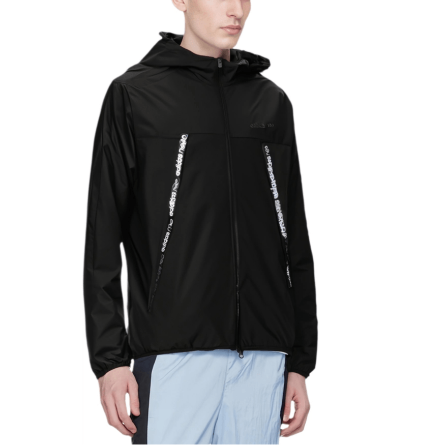 adidas neo Windbreaker Hoodie Black — фото 3