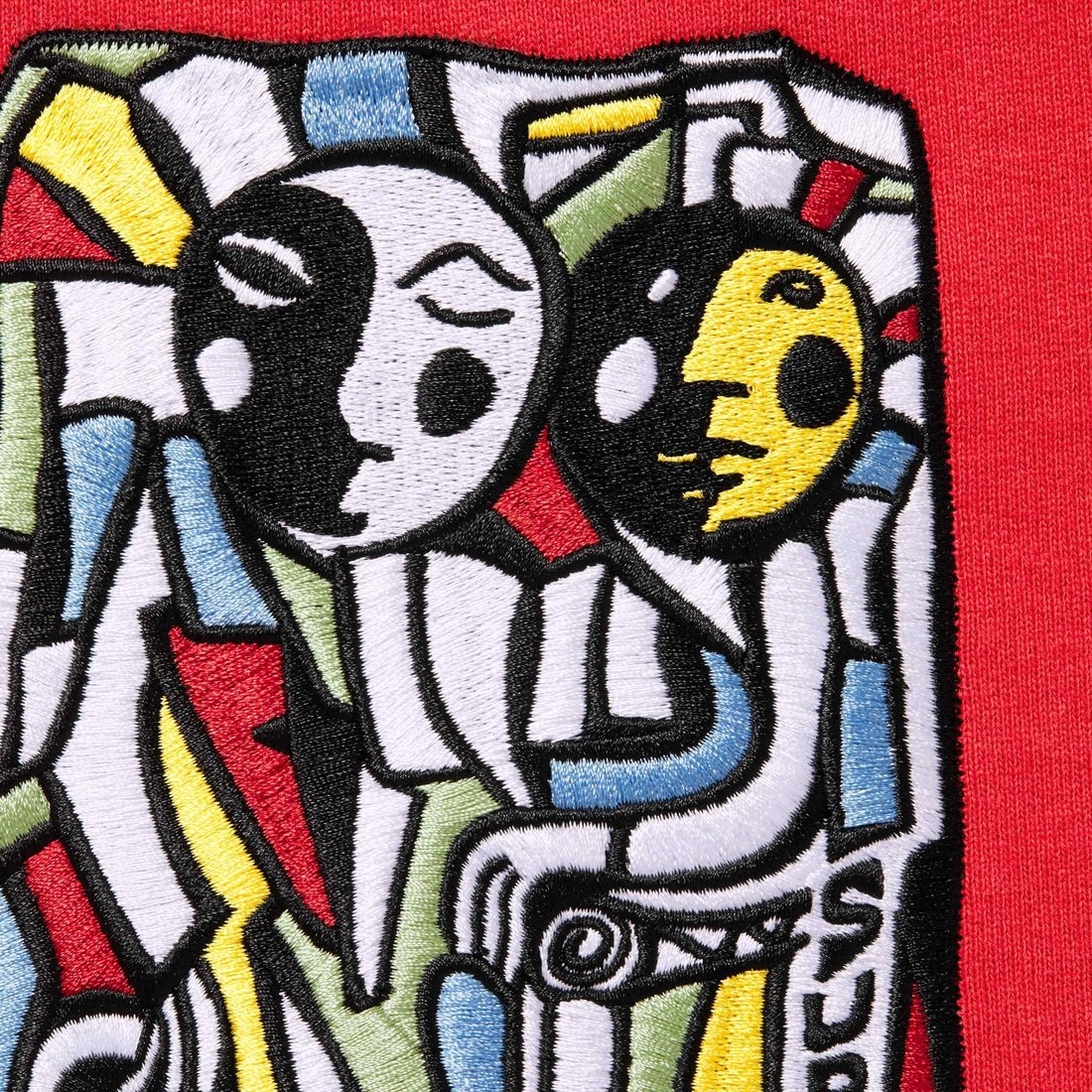 Supreme Neil Blender Mosaic Hooded Sweatshirt — фото 5