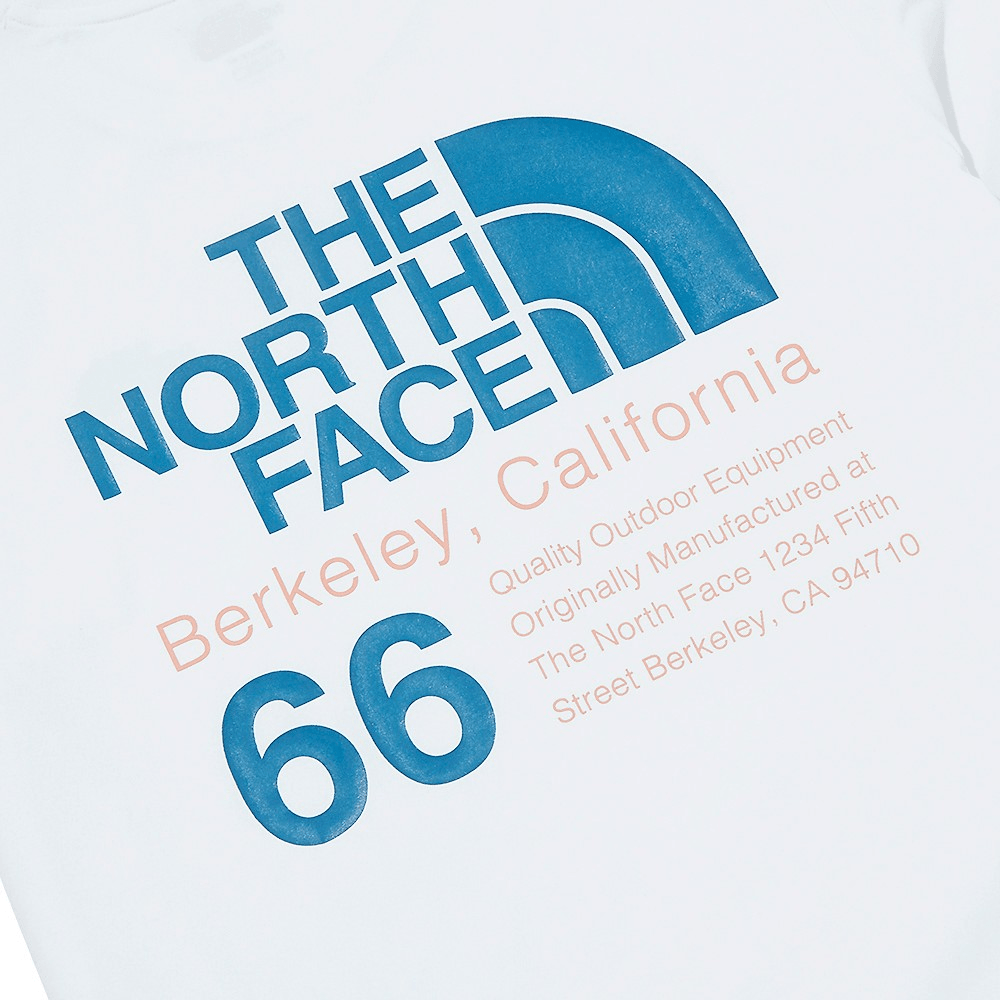The North Face Logo T-Shirt White — фото 3