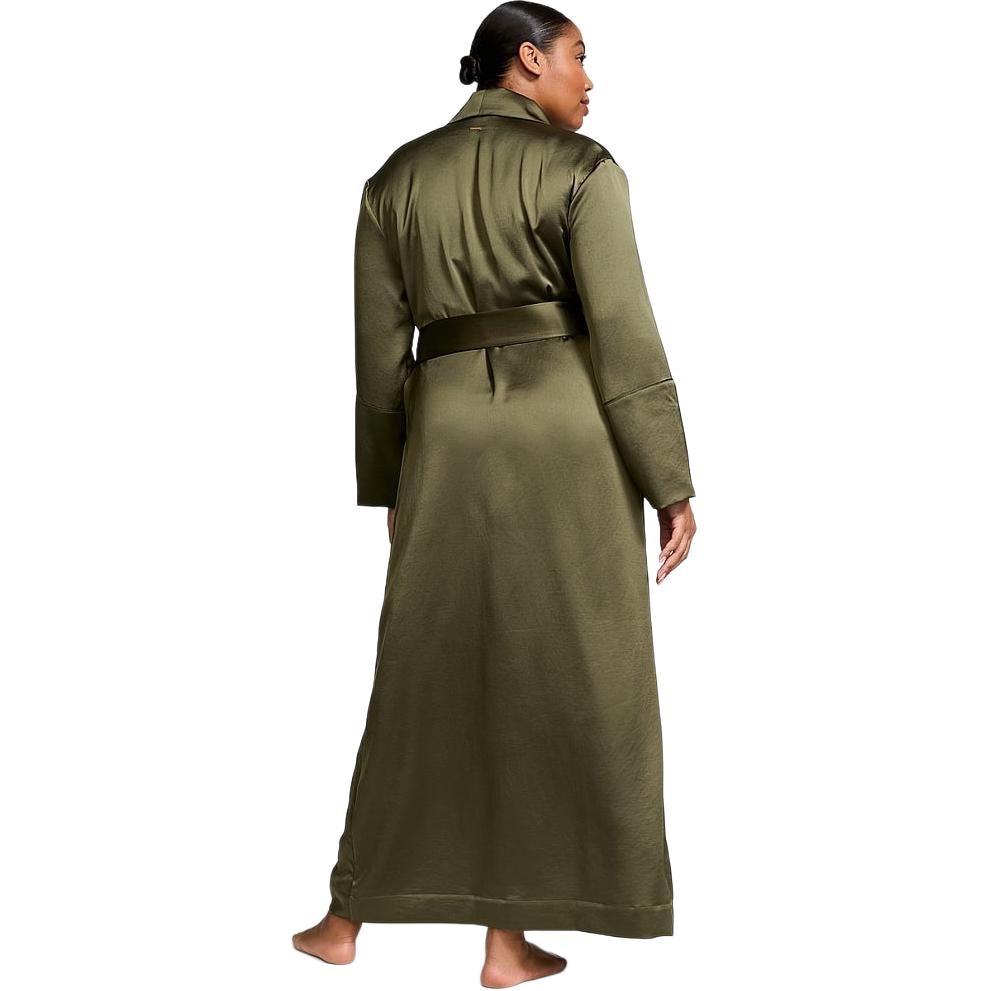 Victoria'S Secret The Mix Slip Dress Olive Green — фото 2