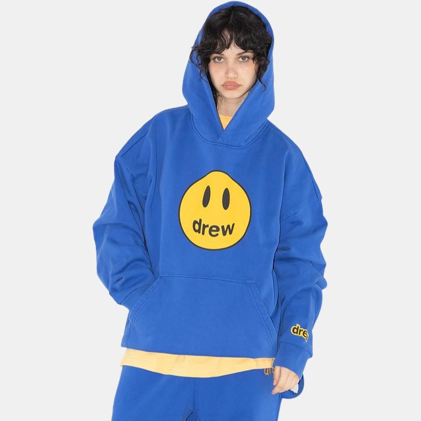 Drew House SS23 Mascot Oversized Hoodie - Mascot Royal Blue — фото 4