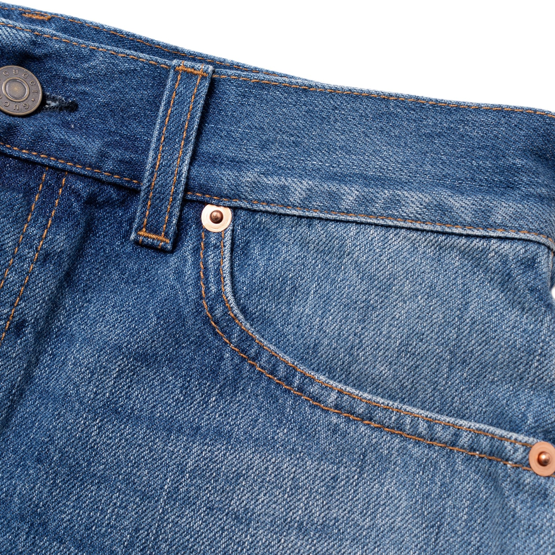Gucci x Disney Donald Duck Denim Shorts — фото 2