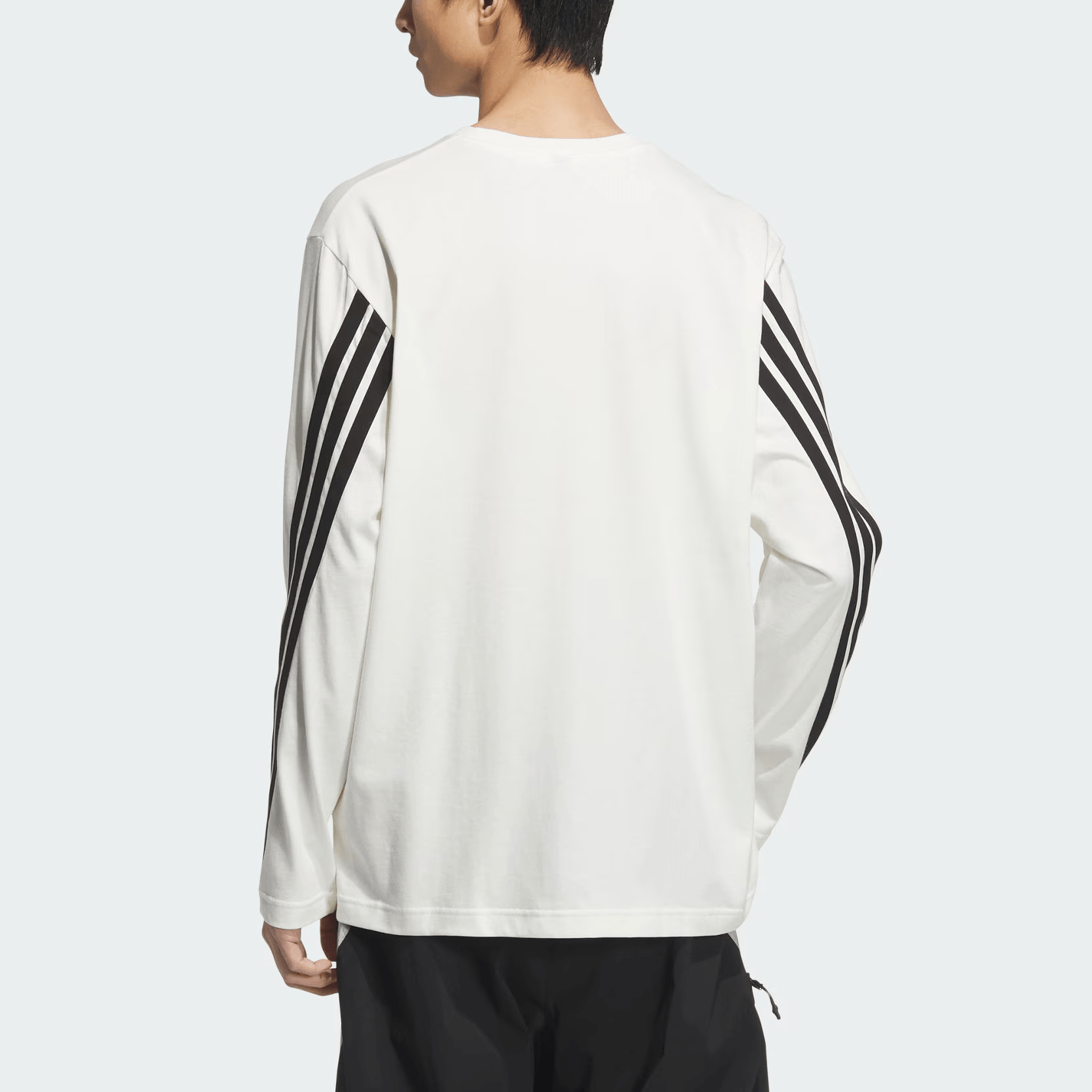 Adidas 3-Stripes Crewneck Long Sleeve Tee — фото 2