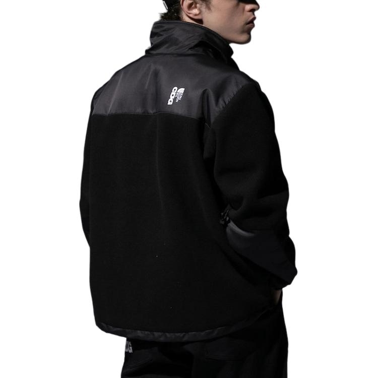 The North Face x CDG FW23 Fleece Jacket Black — фото 3