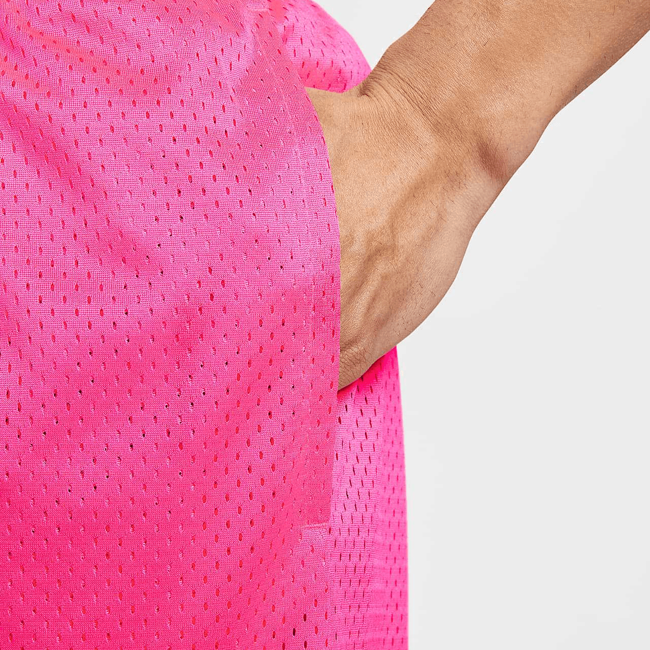 Nike Dri-Fit Basketball Pants Transparent Pink — фото 3