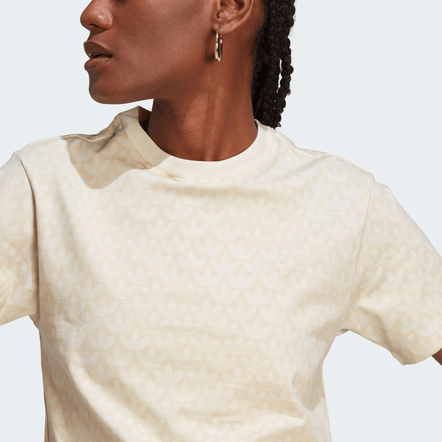 Adidas originals TREFOIL MONOGRAM TEE LogoT — фото 4