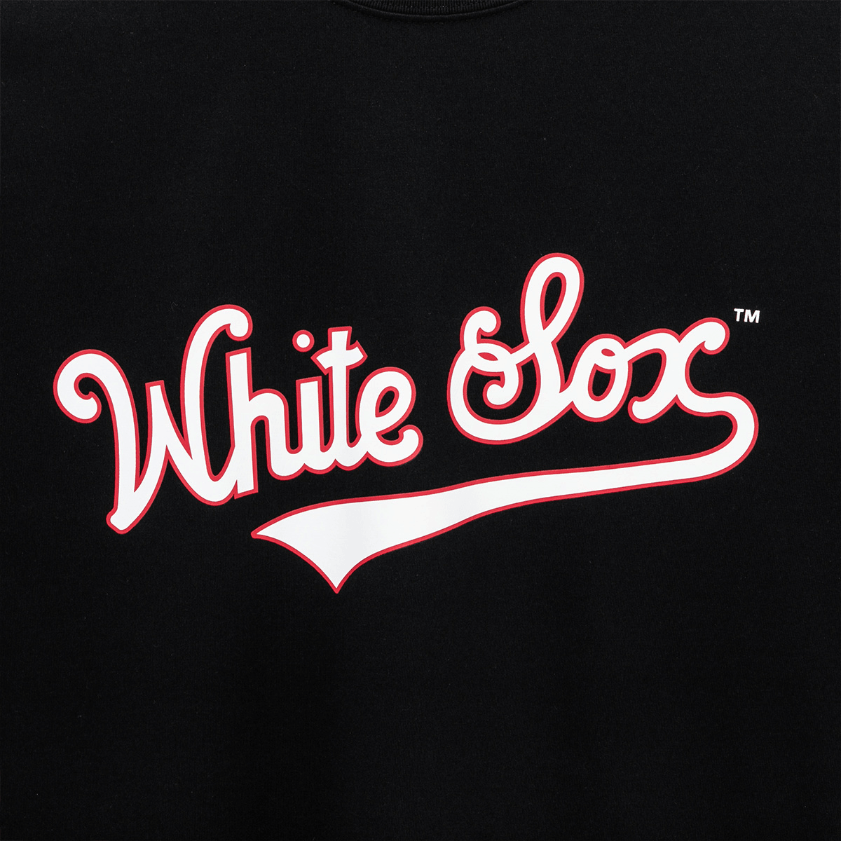 New Era MLB Cooperstown Chicago White Sox Black Tee — фото 4