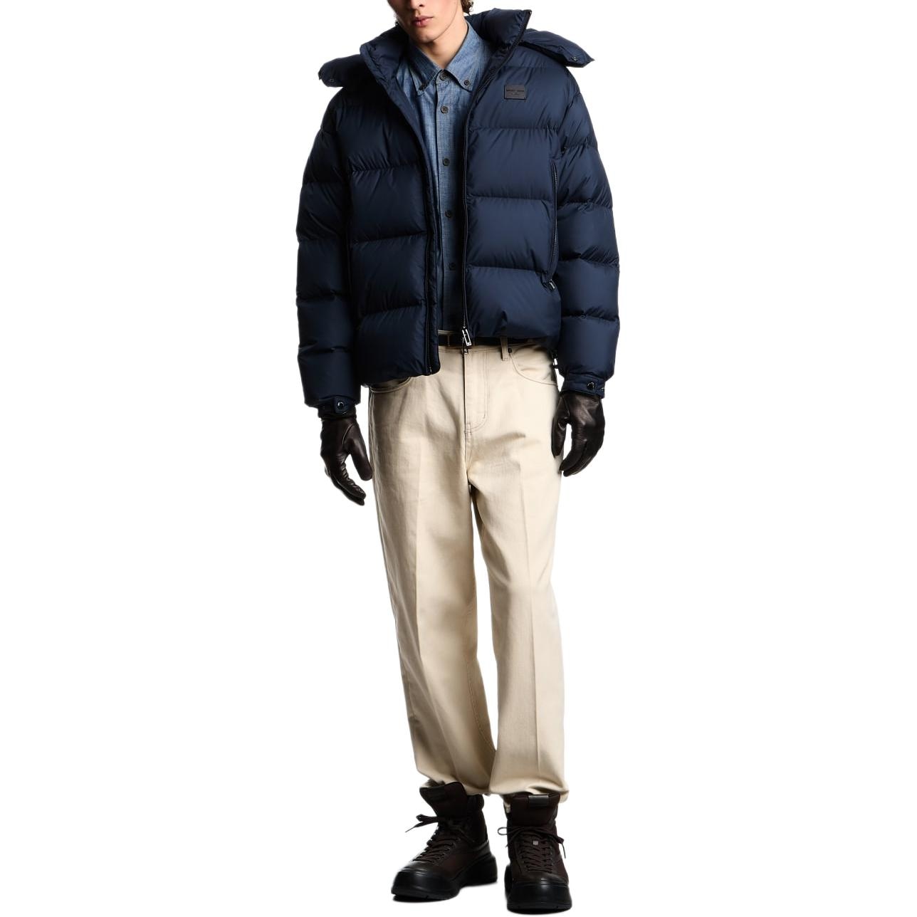 Emporio Armani Hooded Down Jacket — фото 4