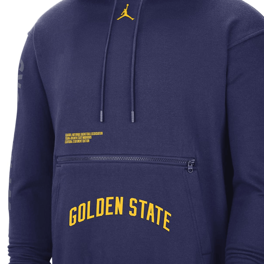 Jordan Nike SS23 Pullover Hoodie Logo Blue — фото 2