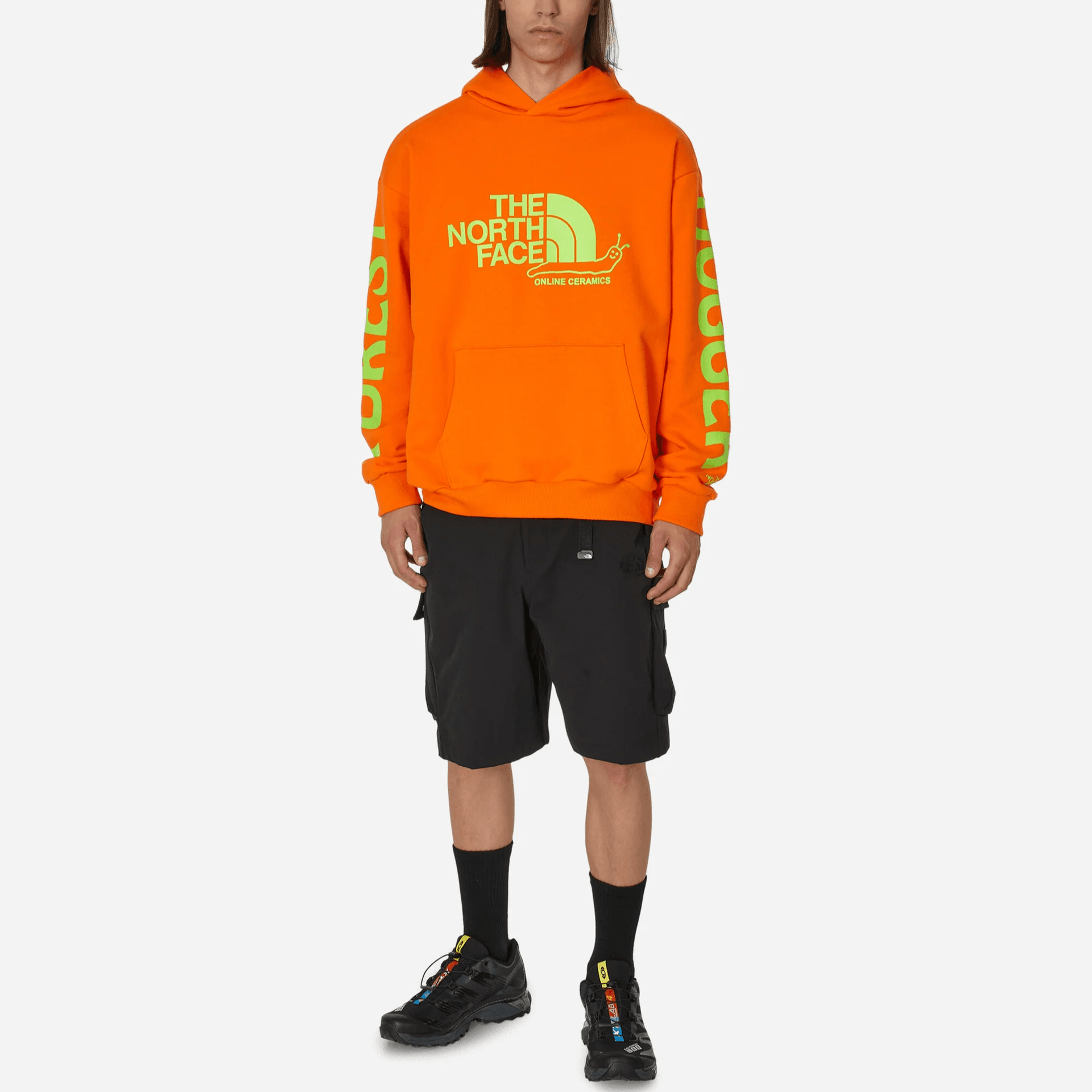 The North Face x Online Ceramics Hoodie Orange — фото 1