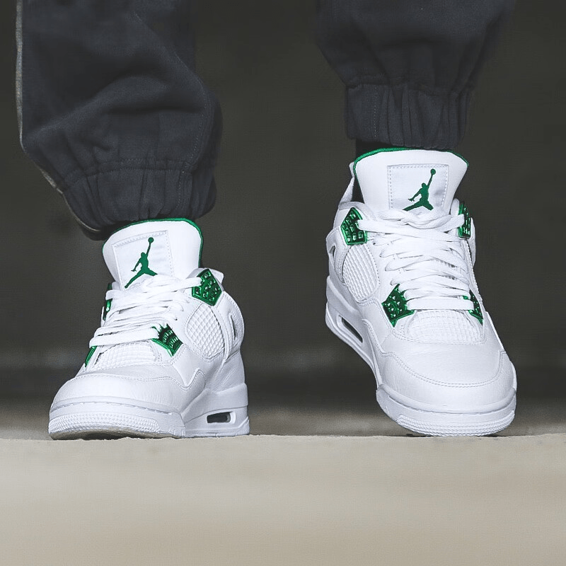 Jordan Air Jordan 4 Retro Green Metallic GS — фото 5