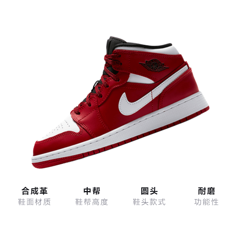 Jordan Air Jordan 1 Mid GS — фото 2