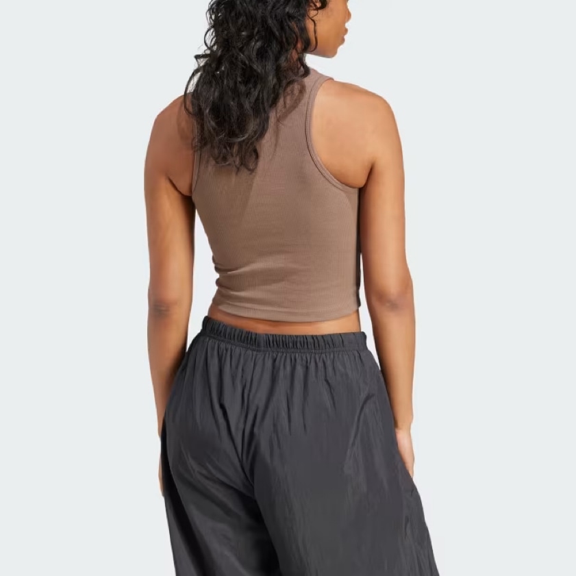 Adidas Essentials Tank Brown — фото 2