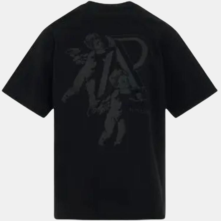 Represent Little Angel Print Crewneck T-Shirt Black — фото 1