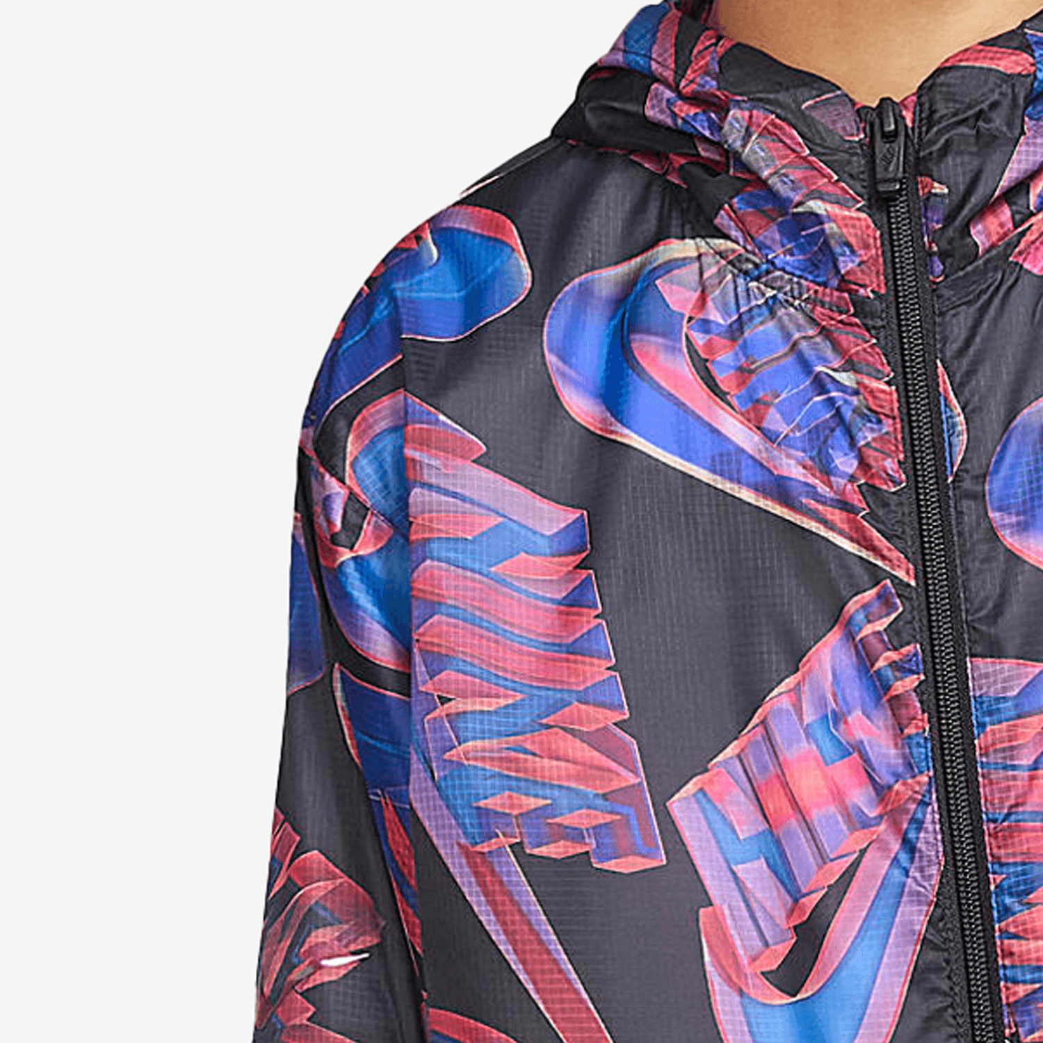 Nike Sportswear Tech Pack Windbreaker Hoodie Kids Black — фото 3