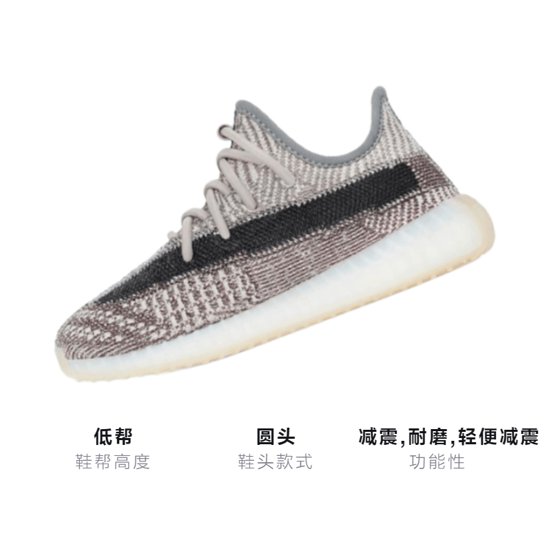 adidas originals Yeezy Boost 350 V2 "Zyon" BP — фото 2