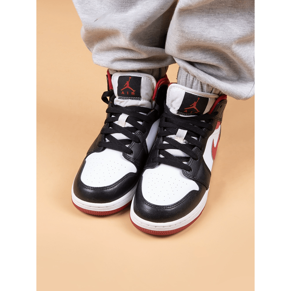 Jordan Air Jordan 1 Mid "Metallic Red" GS — фото 5