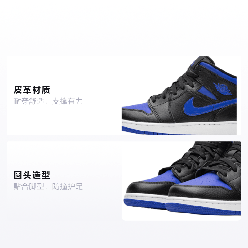 Jordan Air Jordan 1 Mid GS — фото 1