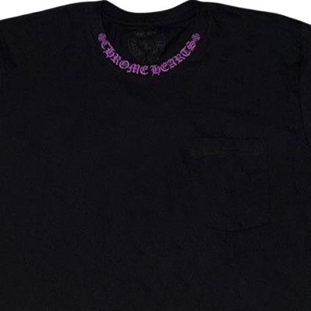 Chrome Hearts Letter Print Crewneck Tee — фото 4