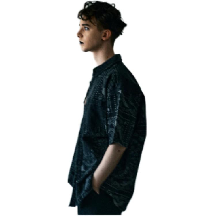 Boy London Denim Short Sleeve Shirt Black — фото 6