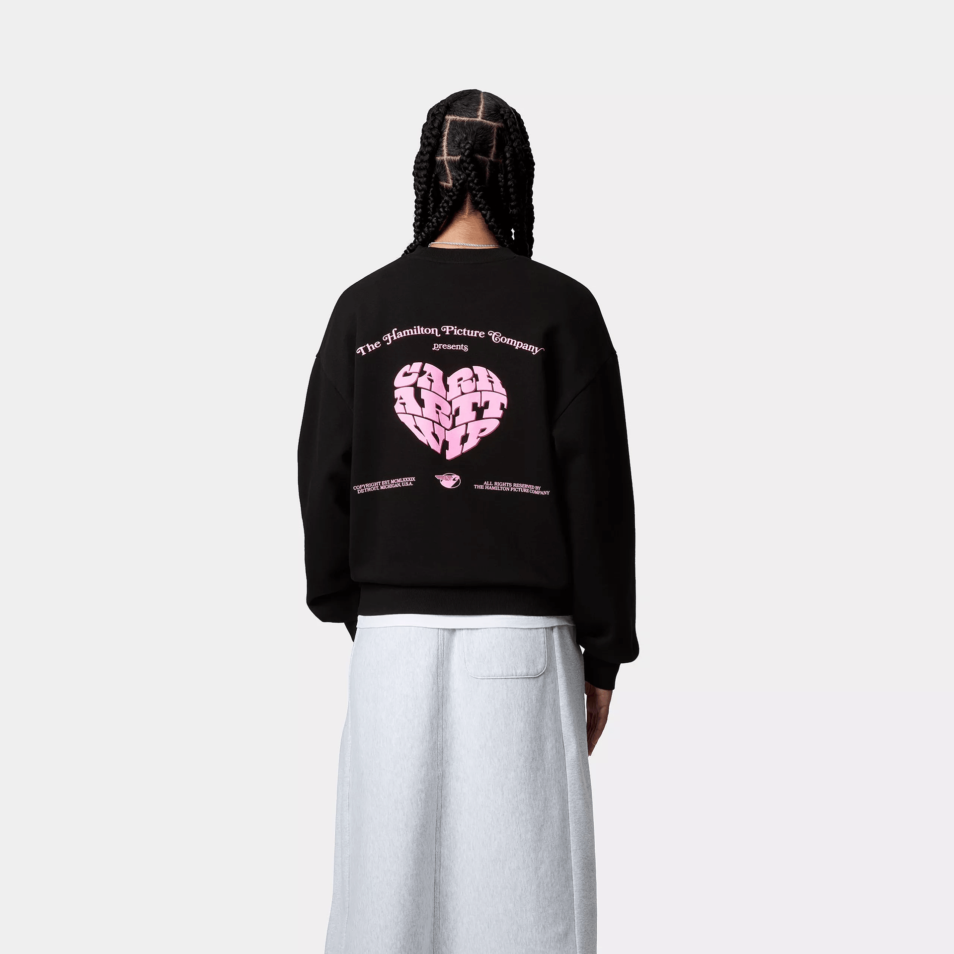 Carhartt WIP Productions Sweat Black — фото 3