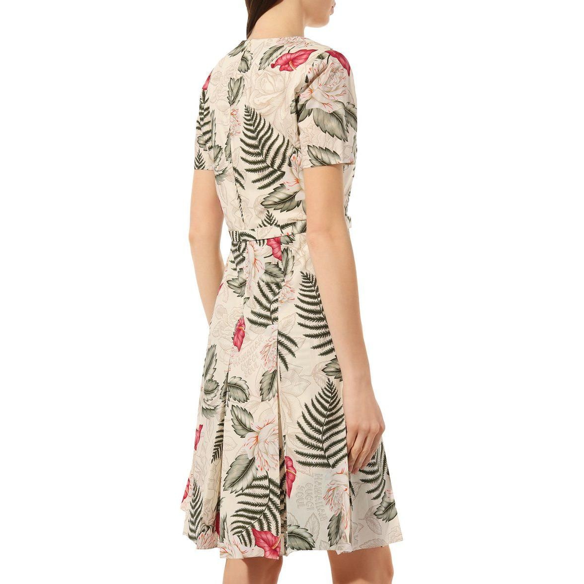 Gucci Floral Print Dress — фото 9
