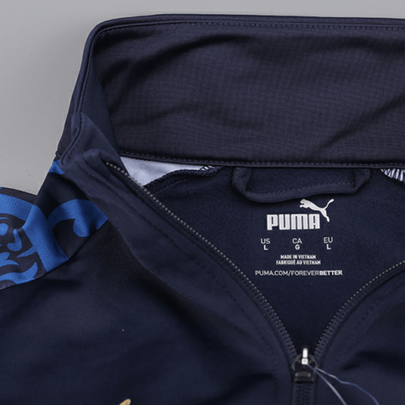 Puma Italy Football Training Jacket Navy — фото 4