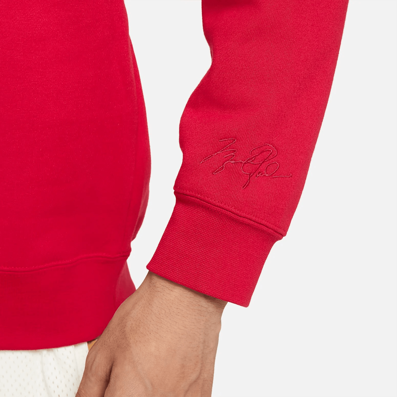 Jordan Logo Crewneck Red — фото 2