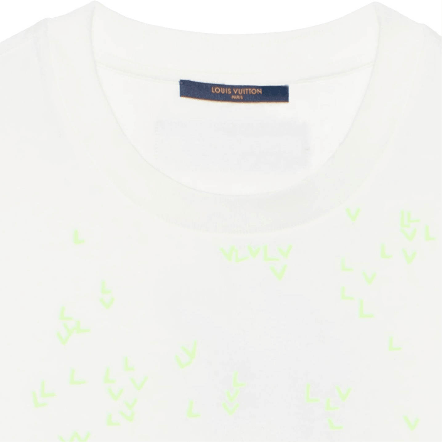 Louis Vuitton SS22 Spread Logo T-Shirt White — фото 10