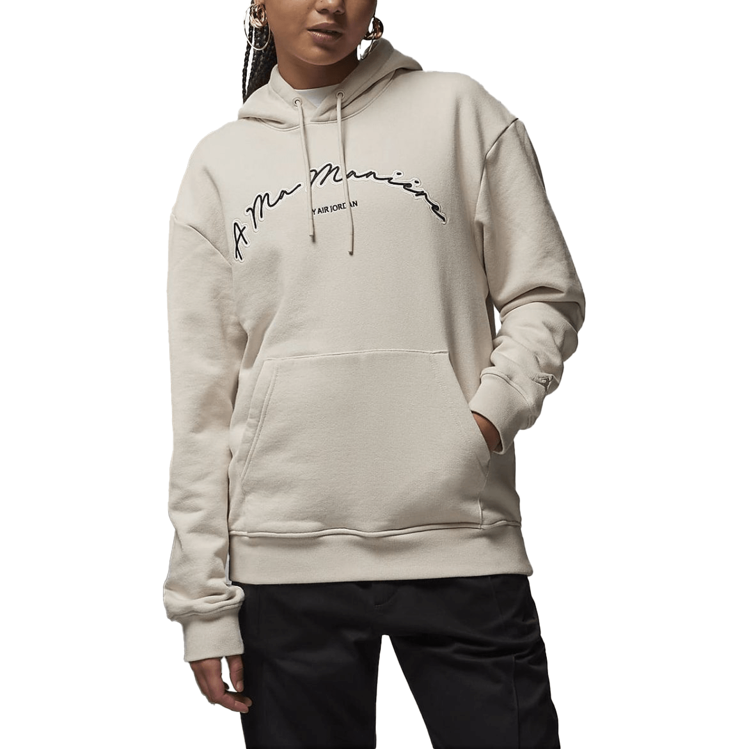 Jordan x A Ma Maniére Hoodie White — фото 2