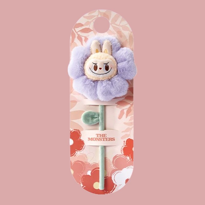 Pop Mart LABUBU Flower Fairy Bouquet Purple — фото 2
