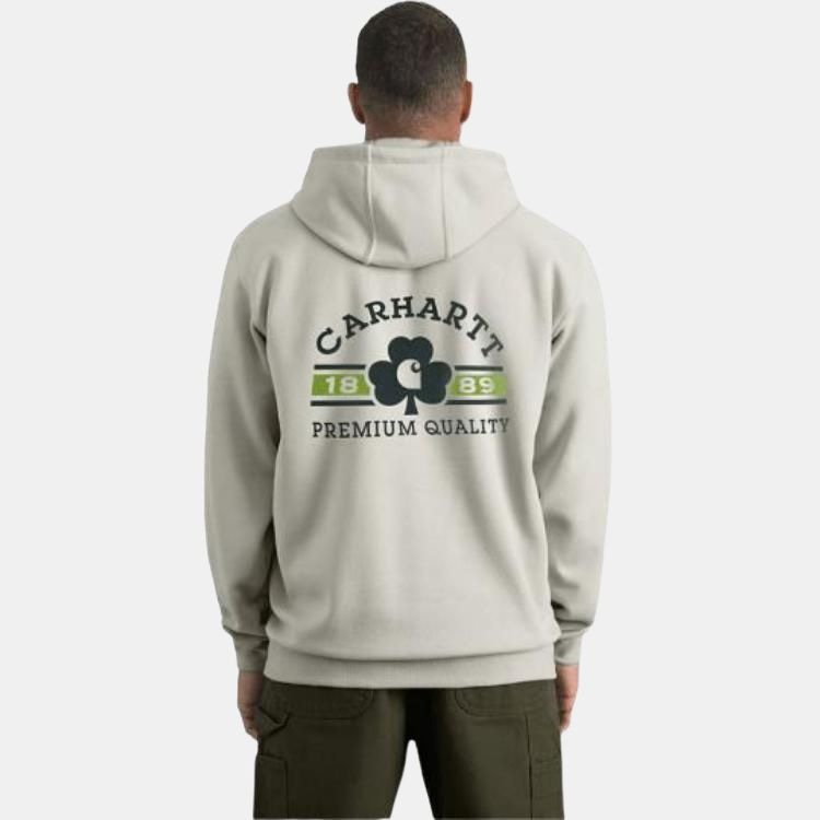 Carhartt 107240 Loose Fit Midweight Hooded Shamrock Back Graphic — фото 1